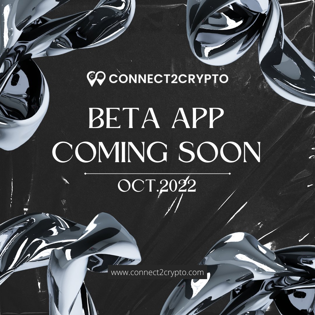 CONNECT2CRYPTO_'s tweet photo. 🤩We are thrilled to announce that our beta release is just around the corner

🚀Join our waitlist &amp; get the first adopters benefits which include a lot of free stuff!

📍https://t.co/ulJQIqEVPJ

#nft #nftart #metaverse #nftcommunity #crypto #web3 #nftgallery #opensea #blockchain https://t.co/6CnivBLqRR
