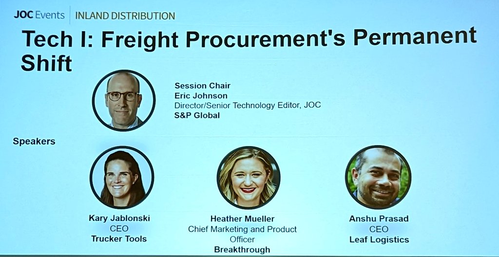 .<a href="/leaflogistics/">Leaf Logistics</a> CEO <a href="/anshup/">Anshu Prasad</a>:
"We see our role as knitting together multi-shipper demand."
#Inland2022