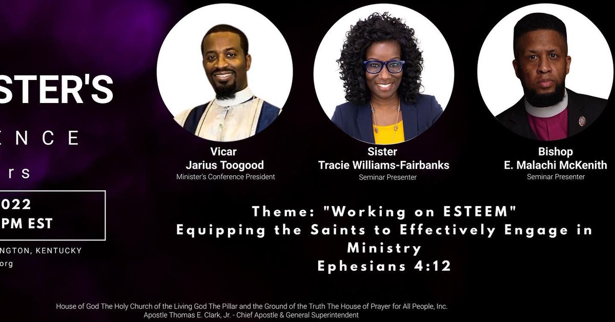 Houseofgodinc's tweet photo. National Minister's Conference 2022. Make plans to attend👌🏼October 28-29, 2022 in Lexington, KY.

Pre-Registration Link: 
https://t.co/YImnXUitpq https://t.co/DnjvkJQoIR