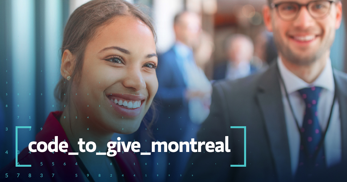 MorganStanley's tweet photo. Software enthusiasts and developers based in Canada, join Morgan Stanley’s Code to Give hackathon to build solutions for non-profits, and be considered for a role in our Montreal or Calgary offices. Apply today: https://t.co/Y9yJy40MqS

#CodetoGive #Hackathon https://t.co/IcGVy4R4N5