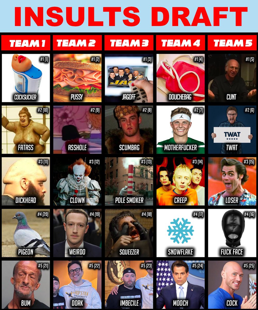 barstoolsports's tweet photo. Who won the Insults Draft? @DogWalkBarstool https://t.co/x7a3yxOvdB
