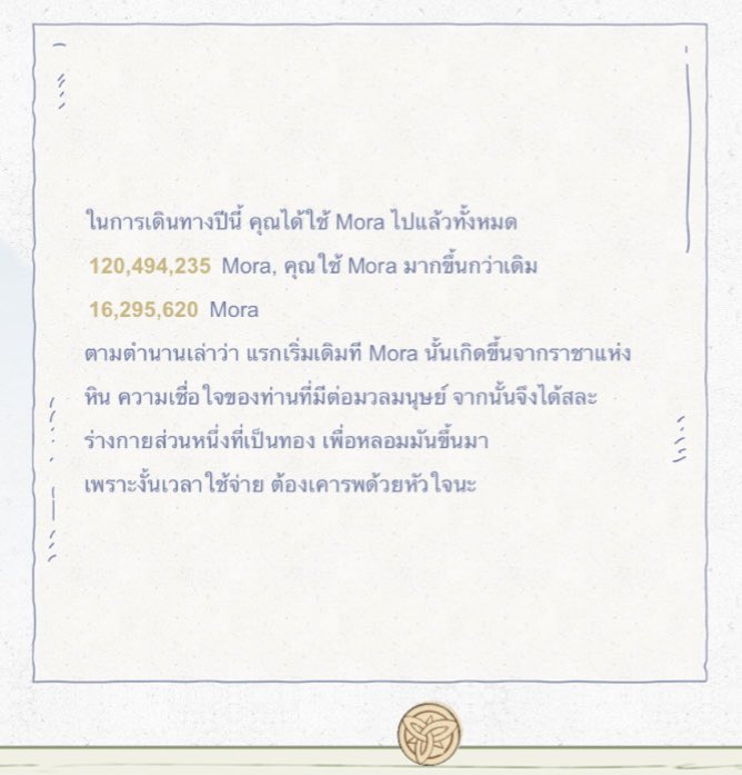 สงสัยเรื่องคำพูดของคุณจงอันนี้มาตลอดแบบยังไม่ค่อยเคลียร์ วันนี้เก็ตแล้ว ก็คือจงหลีเสียสละร่างกายส่วนหนึ่งที่เป็นทองคำให้มนุษย์มาหลอมเป็นมอร่านี่เอง ถึงได้บอกว่าเงินทั้งหมดที่ใช้กันอยู่เป็นเนื้อและเลือดของฉัน ฮือ ดูสิ จงหลีรักมนุษย์มากๆๆๆๆ เลยนะ😭