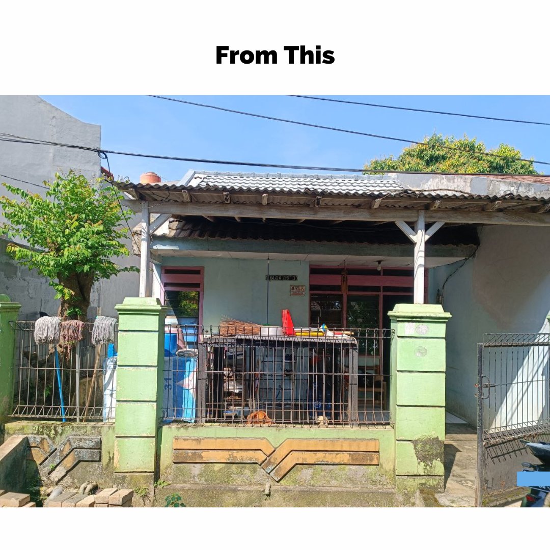 pekerjasrabutan's tweet photo. Beli rumah belum mampu, rumah lama bikin layak huni dulu 

Sepenggal cerita renov rumah ortu yg puluhan tahun belom pernah renov, dibikin serasa rumah baru. 

Selain bercerita disini, juga ada beberapa tips yang mungkin bisa kasih insight ke kalian soal renov rumah.

A thread. https://t.co/Br1C4ZXQ91