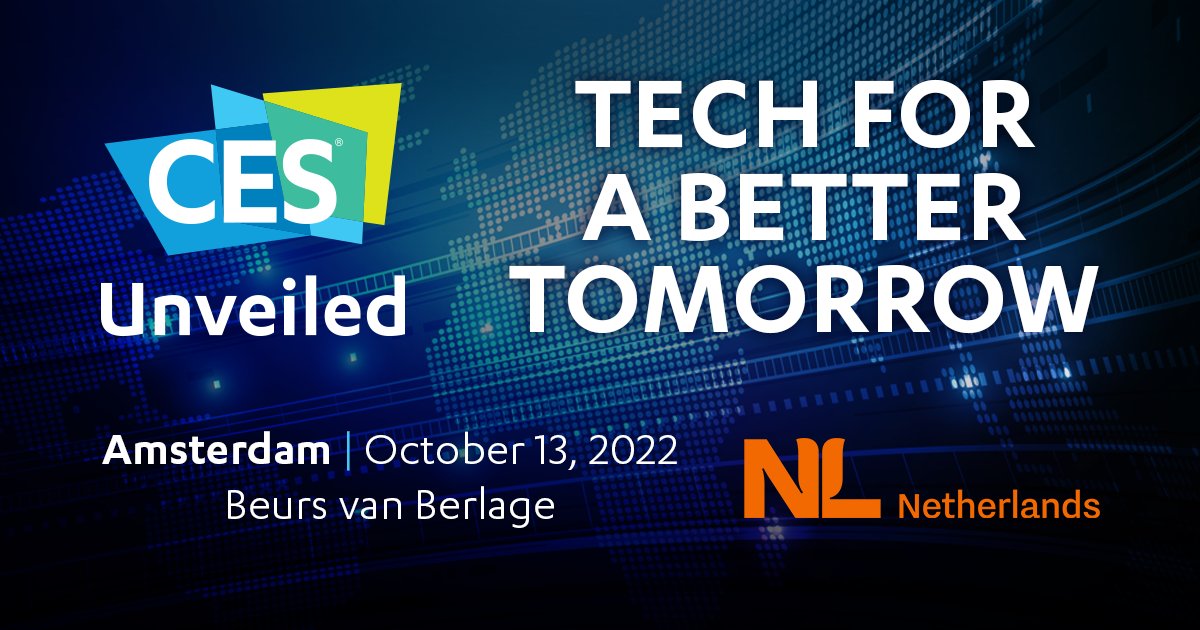 Be part of #CESUnveiledAmsterdam October 13 in the Beurs van Berlage. Meet former ScaleNL Accelerator participant Xinaps &amp; other Dutch tech disruptors. Sign up lnkd.in/gu-5x5t for this free event bringing together the entire Dutch ecosystem in the global setting of CES.