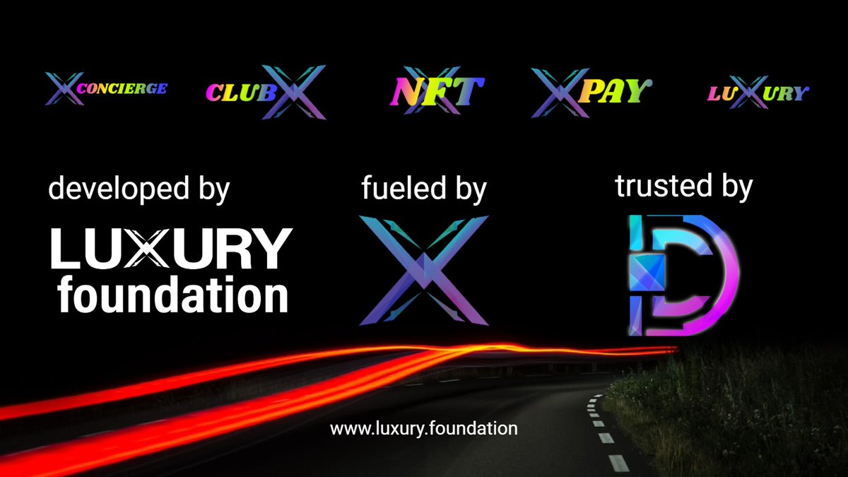 xtheluxury's tweet photo. 🔥The Luxury Foundation reveals some of its projects for the first time to the public 🔎

✅X Concierge
✅Club X
✅X NFT
✅X Pay
✅Luxury X

Creating Web5 brands of the future.

#xcoincierge #clubx #xnft #xpay #luxuryx #luxury https://t.co/V4NIeZUrg3