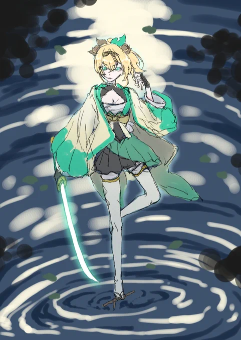 ち か 知ゃ ざ りき ま 得丸 の たを 刃 か#いろはにも絵を 