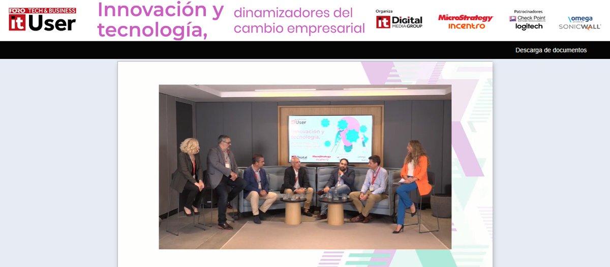 JRMelara_ITDM's tweet photo. En el tercer panel de expertos del #ForoITUser @MacmillanSpain @nn_espana @merck_es @ESICEducation
@CheckPointSpain @LogitechG_ES nos dan una visión multisectorial de la #innovación https://t.co/i53BPQbI8g https://t.co/yXL17anXPw