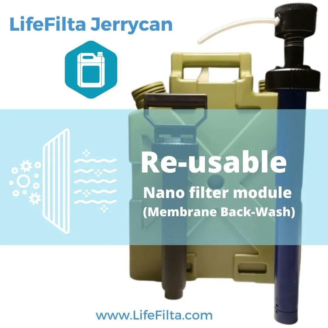 LifeFilta's tweet photo. 🚰 LifeFilta Jerrycan water filter system 💦 produces min. 100.000 L of safe #drinkingwater

#lifefiltajerrycan

🌐 Worldwide use 💙

🔮 No filter changes 💙

👉  100.000 L 💙
. 
🚰 👉 https://t.co/0uAqCf7b3k
. 
https://t.co/ZoeT7lcCLt https://t.co/JqsG2I7H9Y