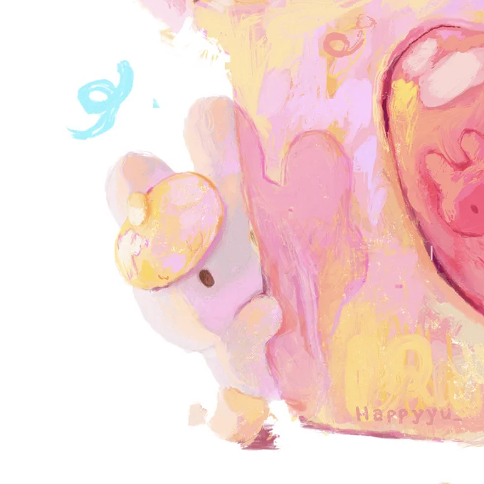 : "i did not paint it... "  