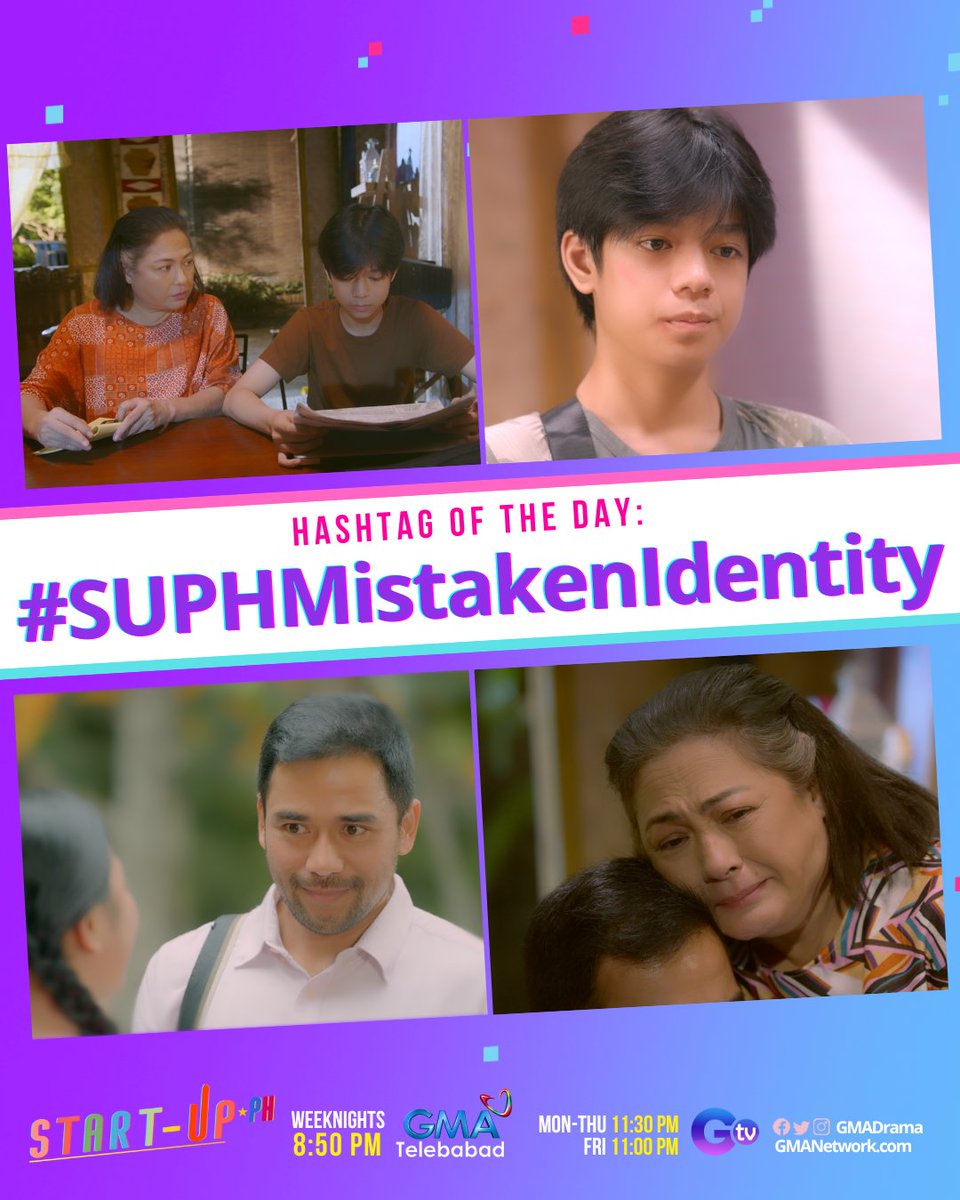 GMADrama's tweet photo. Ang penpal ni Dani na si 'Davidson' ay si Tristan Hernandez? Paano kaya nangyari yun! Abangan mamayang gabi sa #SUPHMistakenIdentity! https://t.co/G5qW0m2hRw