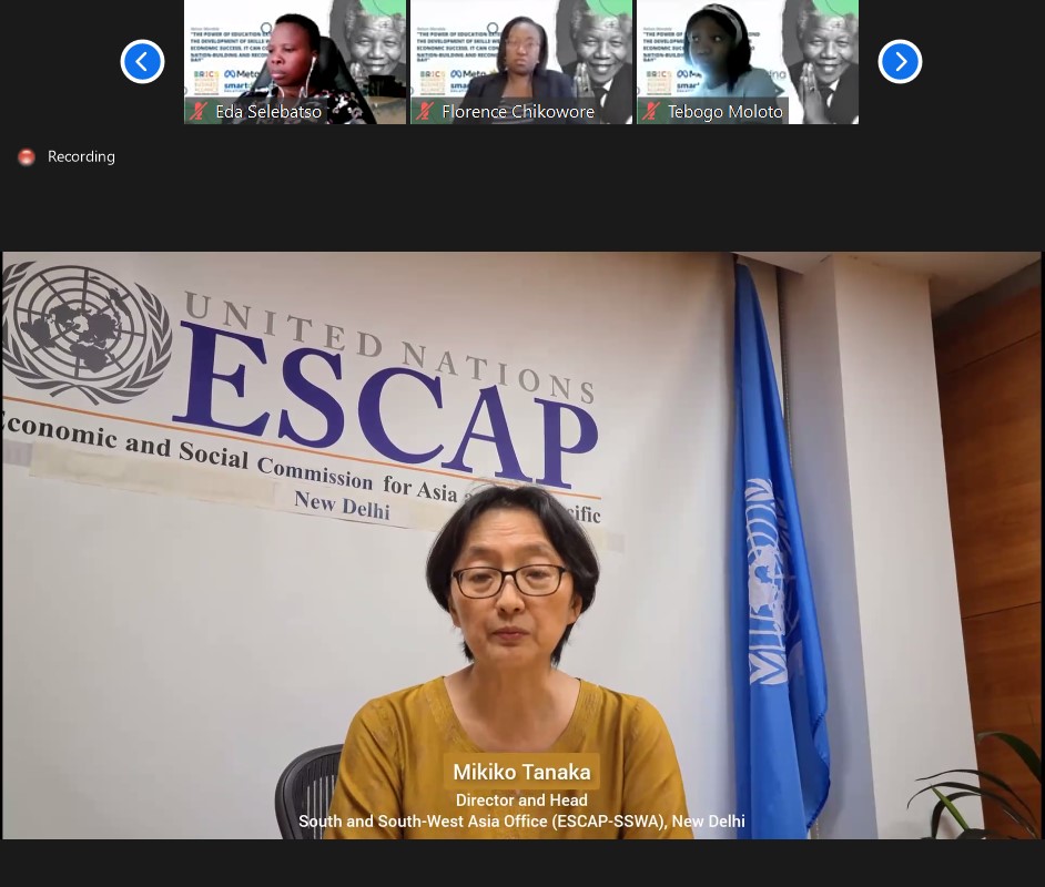 SSWA_UNESCAP's tweet photo. Online training on Leveraging Digital Infrastructure for #ecommerce &amp; #Digitalmarketing being held today for #womenentrepreneurs 
#African #Asian
#networking
@RajanRatna
@Radika_fiji 
@commonwealthsec @smartdigital_za https://t.co/OTxhOEMX83