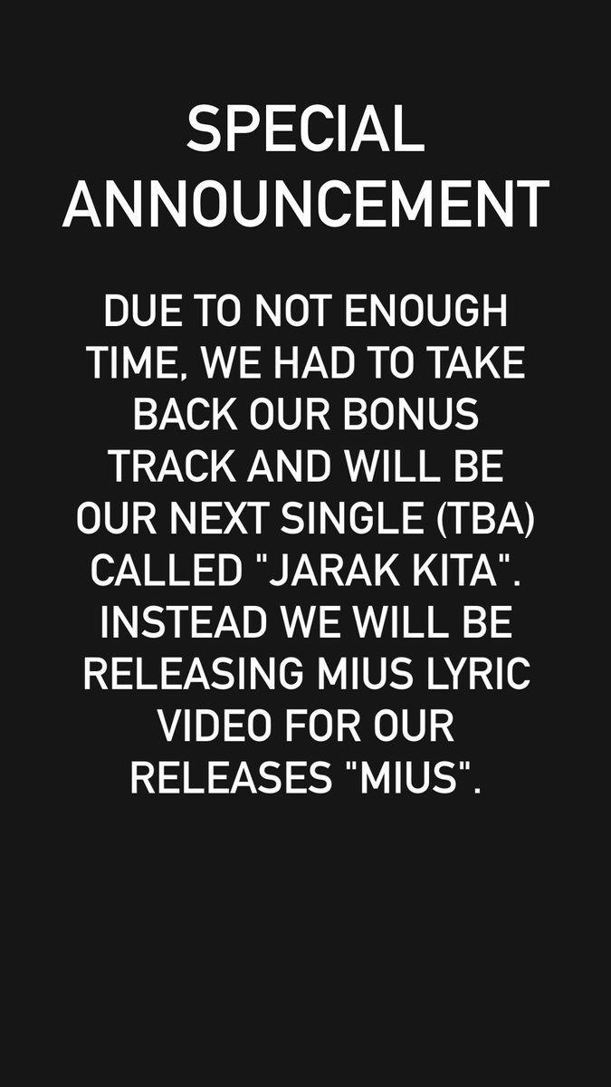 MIUS OUT NOW! LastNinetysBand tweet media