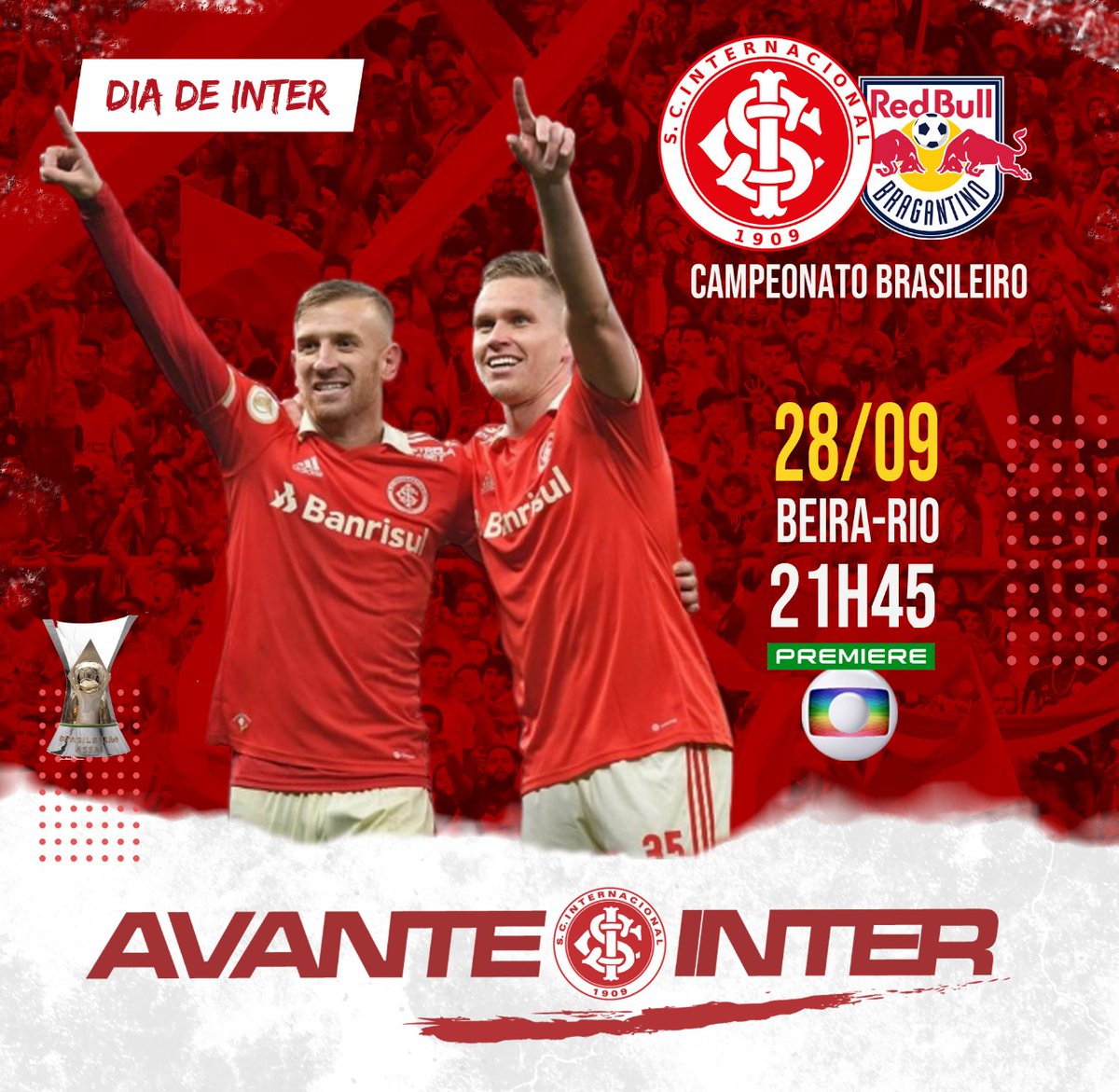 avante_inter's tweet photo. O Movimento Avante Inter joga junto, torcendo por um grande resultado em nosso Estádio Beira-Rio. Vamos vamos INTER! Todos ao Gigante da Beira-Rio!

#movimentoavanteinter #avanteinter #scinternacional #inter
#inter #scinternacional #avanteinter https://t.co/5Omj0B8Q0p