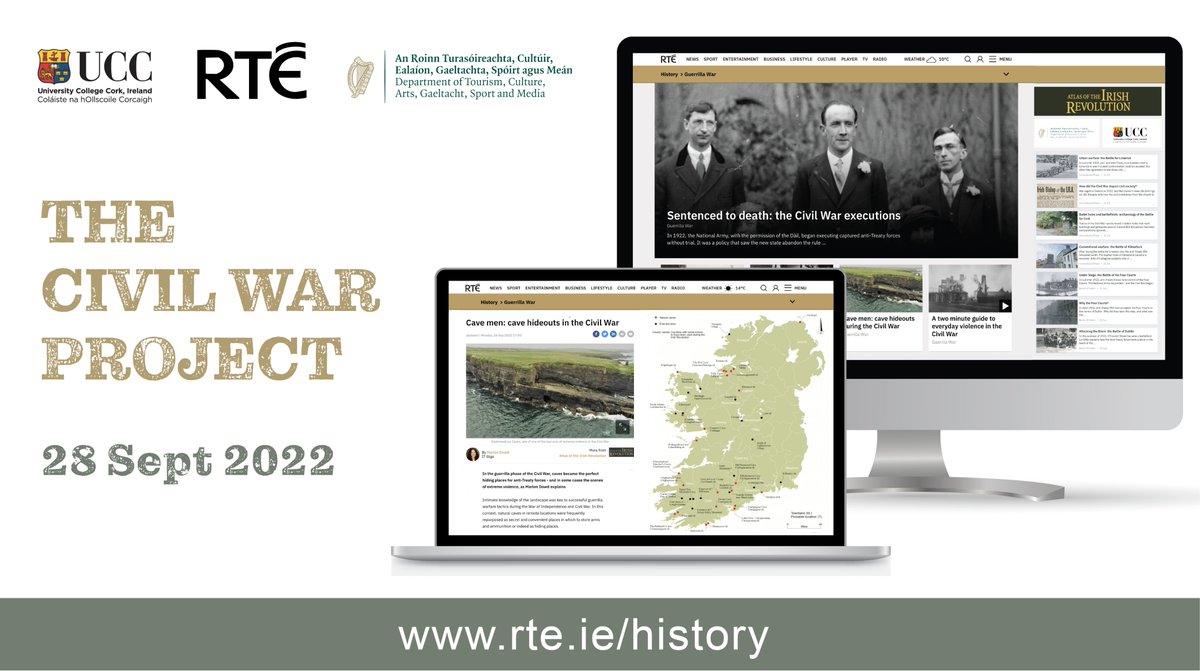 Another new index just released on the ongoing @RTE/ <a href="/UCC/">UCC Ireland</a> #IrishCivilWar project. 

rte.ie/history/gueril…

Maps from #AtlasoftheIrishRevolution &amp; new articles by Seán Enright, Dr Gemma Clark, Dr Marion Dowd, &amp; Dr Joost Augusteijn