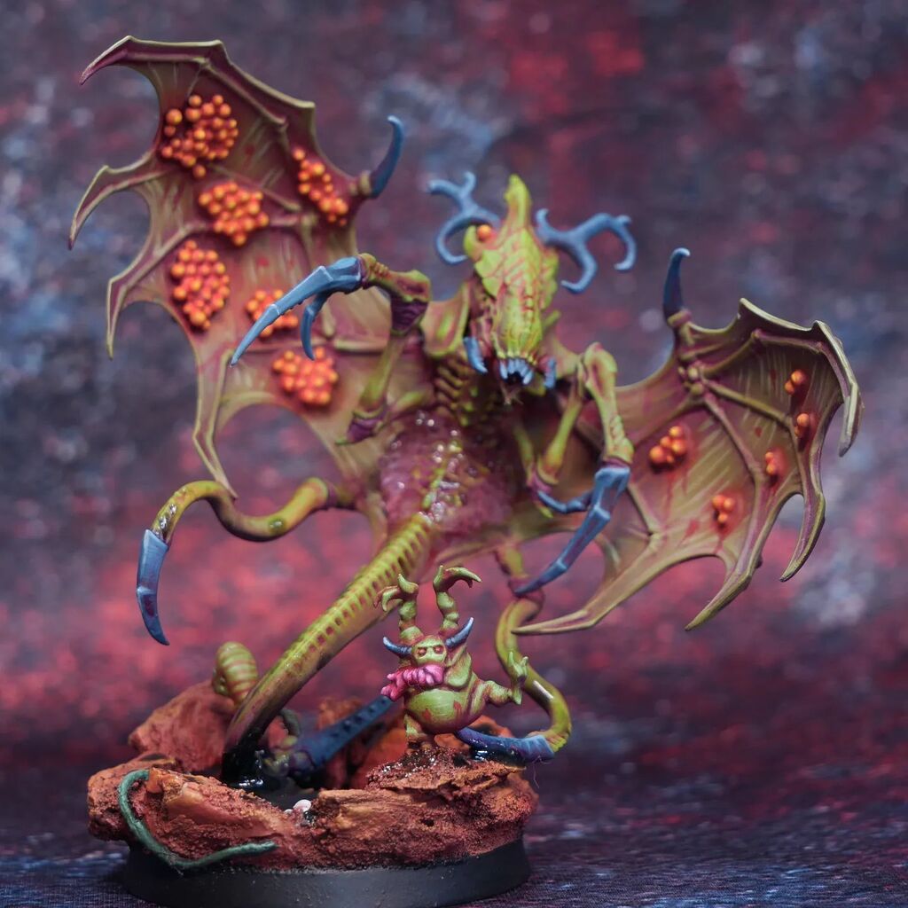 MohawkMiniatur2's tweet photo. What if.... Nurgle infested the hive fleet?
#warhammer #warhammer40k #40k #mini #miniatures #commission #paintingwarhammer #airbrush #art #minipainting #eavymetal #coolminiornot #coolmini #painting #gexodrom #warhammercommunity #warmongers #nurgle #deamon #chaos #heretic #t… https://t.co/e9uhsoELor