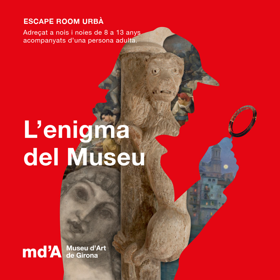📢Famílies! Dissabte 1 d'octubre teniu un repte: descobrir l'enigma del Museu! Ho farem a través d'un escape room urbà que ens portarà a recórrer els carrers del barri vell fins arribar al Museu. Sabreu desxifrar les pistes i descobrir el tresor⏳🔎?

museuart.cat/escape-room-ur…