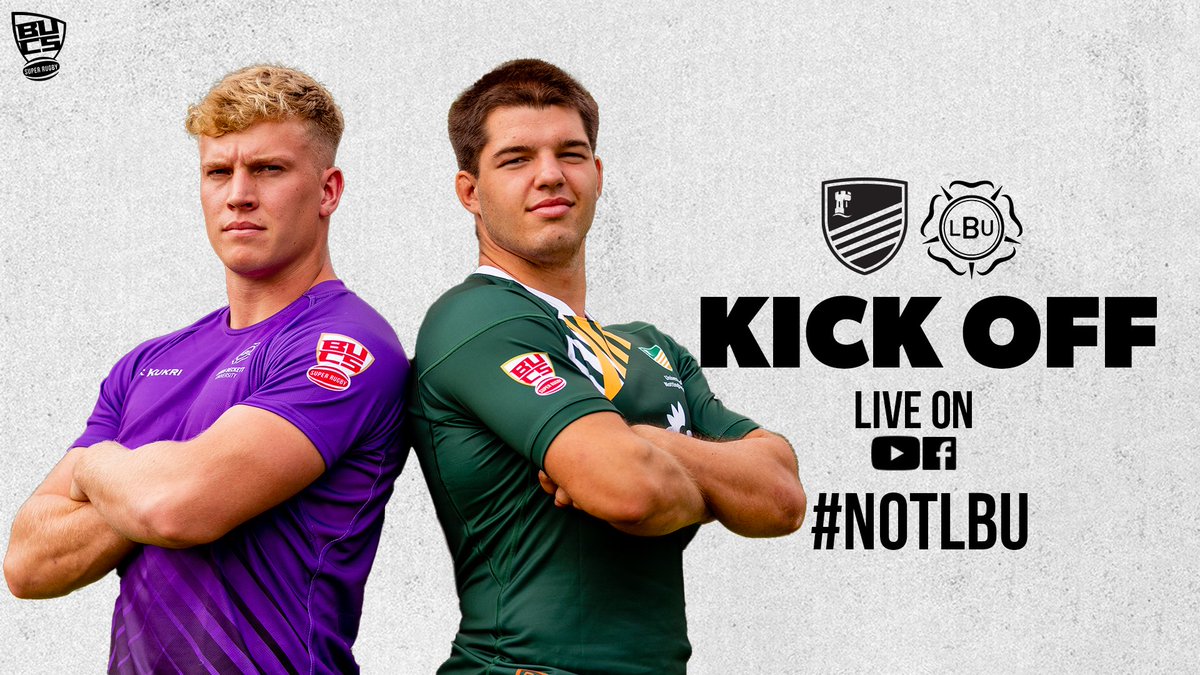 BUCSSuperRugby's tweet photo. The new boys on the BSR block have a point to prove. It's @UNRUC_ vs @LeedsBeckettRFC in our first livestream game of the 2022-23 season. π
With commentary from @byrnesydrama, it's kick off time! #BUCSSuperRugby #NOTLBU
TUNE IN LIVE: https://t.co/9oAJyvCtdq https://t.co/DwaKMTZdza