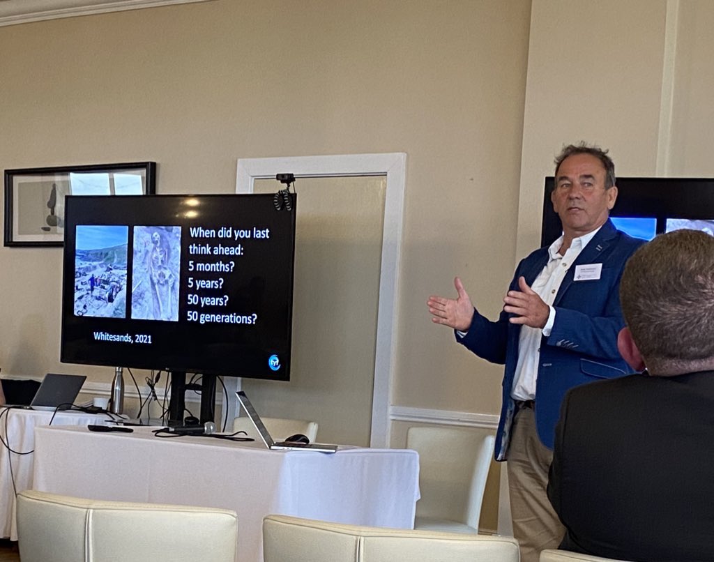 HywelDdaHB's tweet image. Continuing with the theme of #thinkingdifferent Andy Middleton @gringreen calls on delegates at #HywelDdaForward medical conference to fearlessly reimagine our thinking with a firm focus on sustainable development and the well-being of future generations