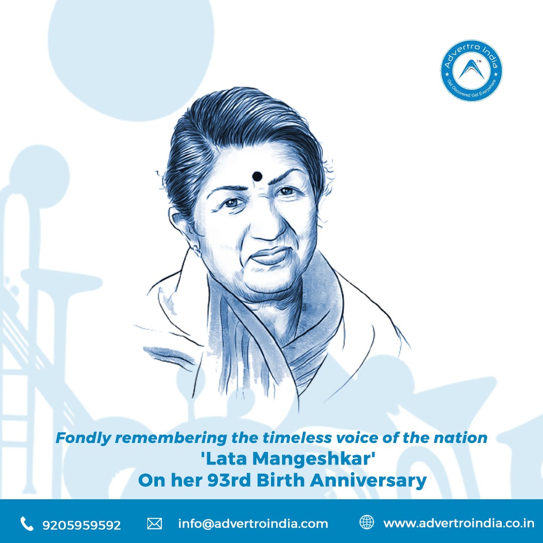 AdvertroIndia's tweet photo. The legend of Indian playback music, Lata Mangeshkar is listed in the Guinness World Records as the most recorded artist in the world.  Throughout her career, she was honored with several awards for her golden voice. India's highest civilian award, Bharat Ratna was among them. https://t.co/PP02tdaatp