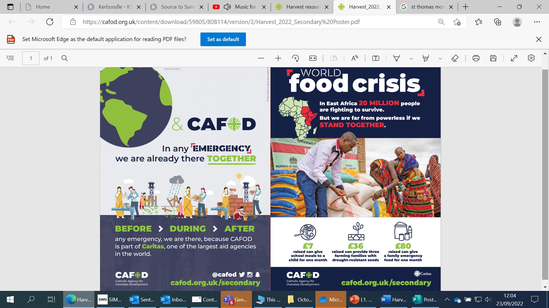 st-thomas-more-high-school-on-twitter-cafod-family-fast-day-staff