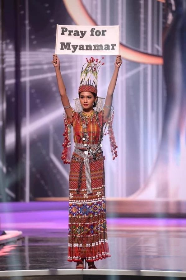 JusticeMyanmar's tweet photo. Thai Police &amp; @INTERPOL_HQ must explain circumstances that led to beauty queen Han Lay being denied entry into #Thailand, with the collusion of the illegitimate #Myanmar junta.

@INTERPOL must end all engagement with the junta, or risk aiding &amp; abetting the junta's int'l crimes. https://t.co/crXuBv0aVu
