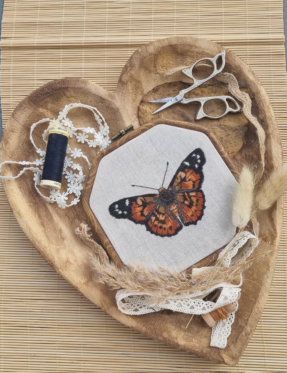 Dicen que el dinero no da felicidad, pero a mi me pagan por hacer cosas que me hacen feliz...

#embroidery 
#bordadorealista
#needlepainting
#butterflyembroidery
#ladybutterfly
#embroidery 
#threatpaint 
#pinturaconhilo
#mariposabordada
#vanesadeloscardos
#cubelles
#BonDia