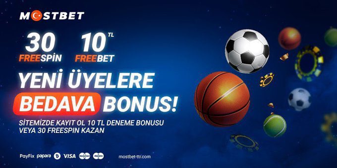 Turkiye1Mostbet's tweet photo. 📢 Türkiye'nin en güvenilir bahis sitesi #Mostbet sana harika avantajlar sunuyor!

💰 2500 TL'ye kadar % 100 ilk yatırım bonusu + 250 Freespin  

🔥 Deneme Bonusu olarak 30 Freespin + 10 TL Bedava Bahis + %10 Kayıp Bonusu 

📲 Giriş: https://t.co/wh4O7BsnSW https://t.co/k5s83UhelA