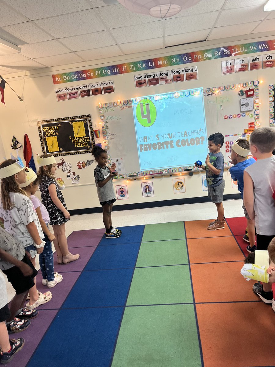 Last week’s Fun Friday was a game show where students answered questions about their teachers. They had fun pressing the buzzers and competing boys vs girls!! <a href="/MilamBengals/">Ben Milam Elementary</a> <a href="/WFISDschools/">Wichita Falls ISD</a> <a href="/akin_laura/">Laura Akin</a>