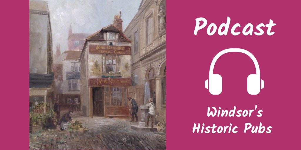 Windsor_Museum's tweet photo. Have you ever wondered which pubs in Windsor are the oldest? Want to know their surprising stories?

To mark #NationalDrinkBeerDay, why not listen to our new podcast 'Windsor's Historic Pubs'? It is a walking tour but can be enjoyed at home too! 

🎧👉 https://t.co/K3uZ1Qd8Rv https://t.co/q2TdMCcBs9