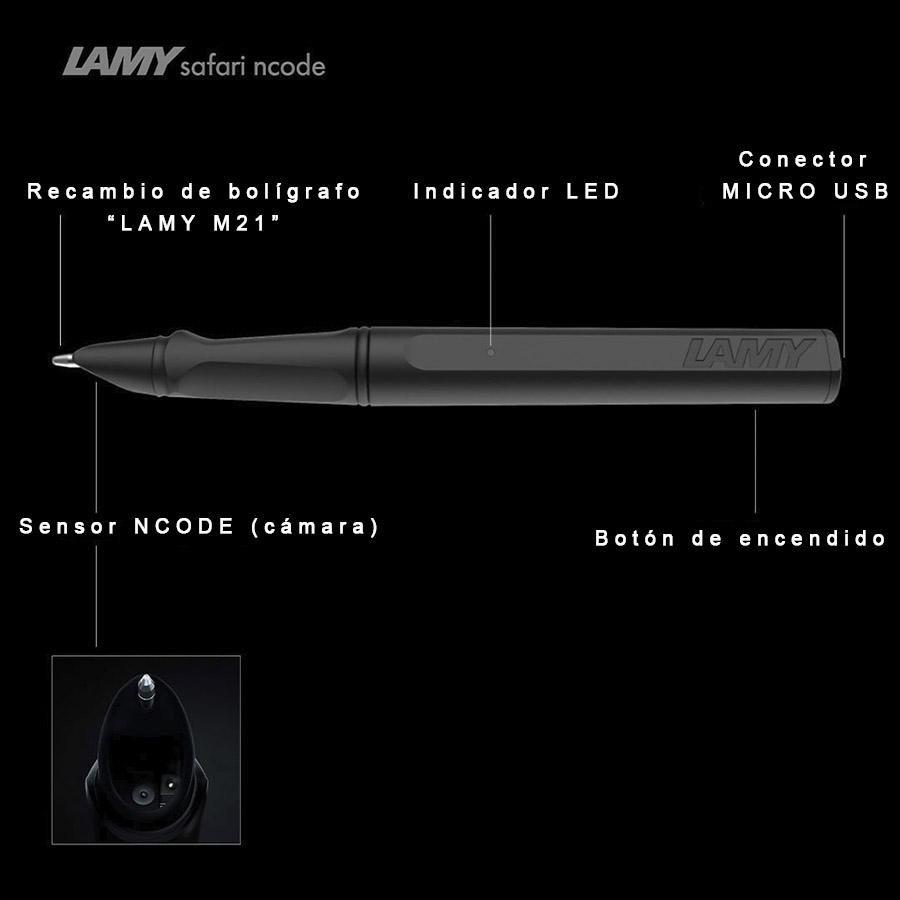 Sacristan1915's tweet photo. 💫 ¡Descubre en tienda el #bolígrafo con sistema #digital de #LamySafari All black #Ncode por 129€! ✍️✨
📍C/ Mayor, 27 (#Madrid)
🌎 https://t.co/VoE5blSAk1
📲 654 33 51 96 (Pedidos)
#EstilográficasSacristán #Papelería #Stationery #Lamy https://t.co/DPVIWqQkk9