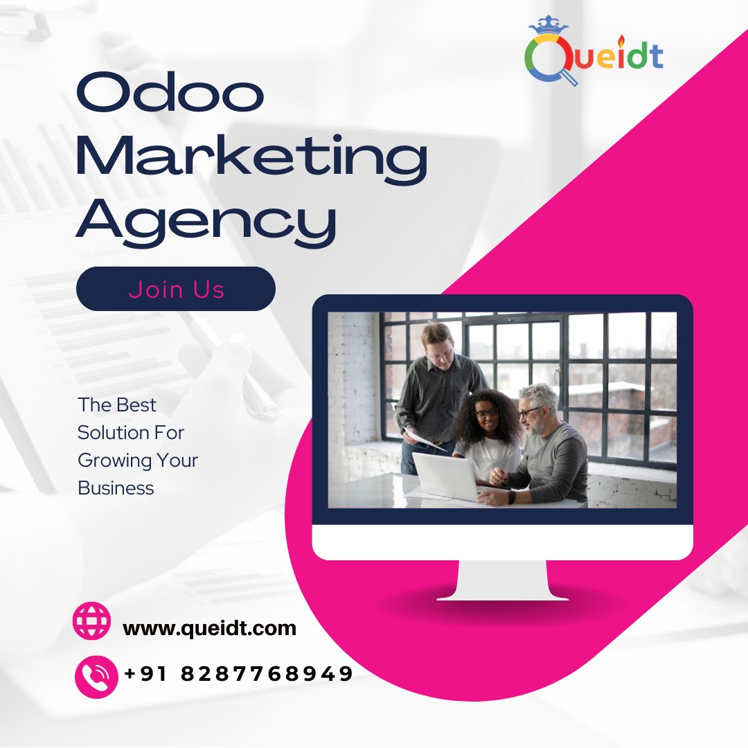 queidt's tweet image. We’re a full-service digital marketing agency based in India, helping companies to grow through the Internet.
Visit: queidt.com
 #Gurgaon #Odoodevelopmentservices #Odoo #odooapps #odoodeveloper