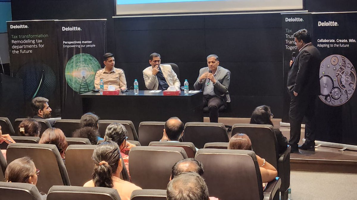 DeloitteIndia's tweet image. Catch the highlights from the “HR roundtable” held on 23 September in Pune. The event witnessed insightful discussions on recent trends in rewards, implications of labour code, HR analytics, mobility issues, and more.

#mobilityissues #hr #analytics #labourcode