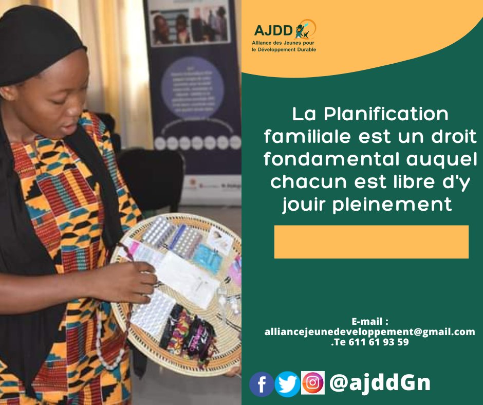 ajddGn's tweet photo. La planification familiale fait partie des droits fondamentaux, chacun est libre d'y jouir pleinement
@POuagaPF @unfpa_guinee @OnuGuinee @jasrpfguinee @DMPASCNow @ALLIANCEJASRPF @GquiOse @AfriyanGuinee @HadiatouYaya @blueecoute @Kouyegn
#UtilisonPF
#JMC2022
#CNPF2022
#DmpascNow2 https://t.co/16KBdlZoHc
