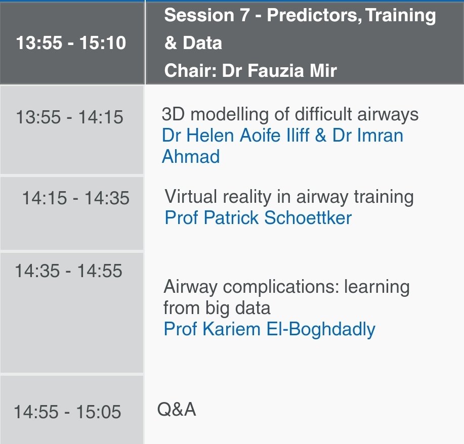 🟦𝗦𝗲𝘀𝘀𝗶𝗼𝗻 𝗛𝗶𝗴𝗵𝗹𝗶𝗴𝗵𝘁𝘀 #DAS2022 Predictors, Training and Data session Speakers: @PSchoettker @elboghdadly @dr_imranahmad @iliff_helen Chair: Dr Fauzia Mir 📆07/10/2022 🕰️13.55pm 🌐das2022.co.uk