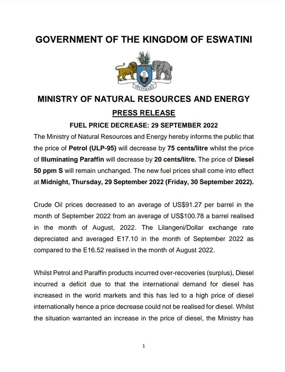 eswatini-government-on-twitter-ministerial-statement-the-ministry