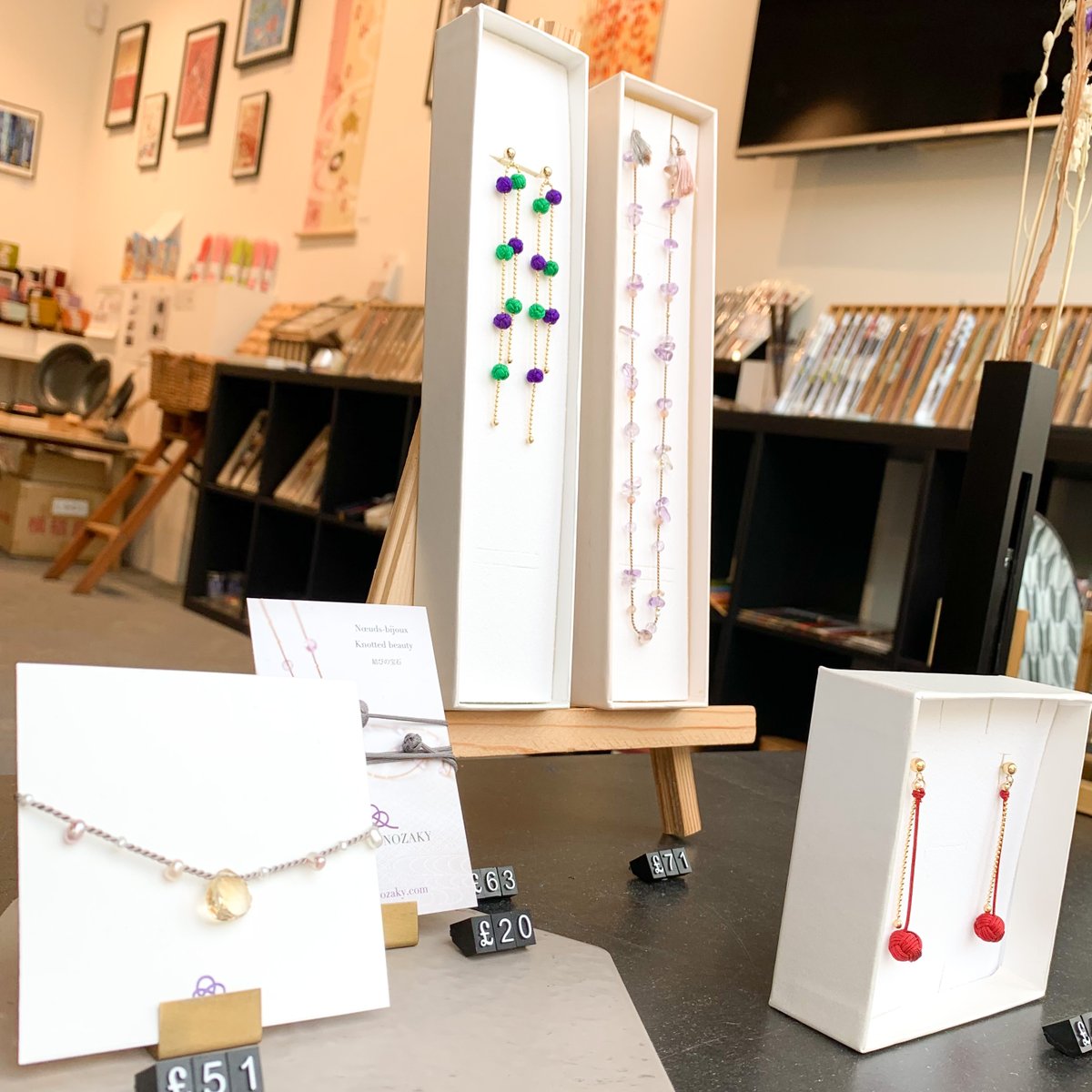 swaygallery's tweet photo. NEW ARRIVAL | JEWELLERY
Restock and brand new items from knot jewellery by La Maison NOZAKY have arrived! Delicate and elegant vibes fit to autumn.
Available only in store.
#swaygallery #swaygallerylondon #swaylondon #lamaisonnozaky #silkthreadjewellery #knotjewellery #jewellery https://t.co/AA7icNuAmC