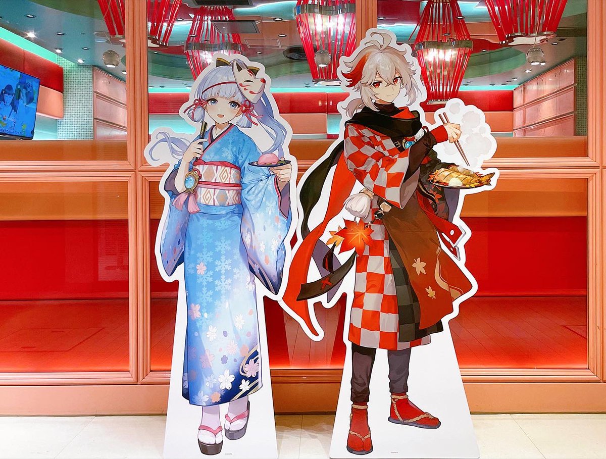 本館B1F #スイーツパラダイス にて、 『#原神 ×SWEETS PARADISE -櫻舞