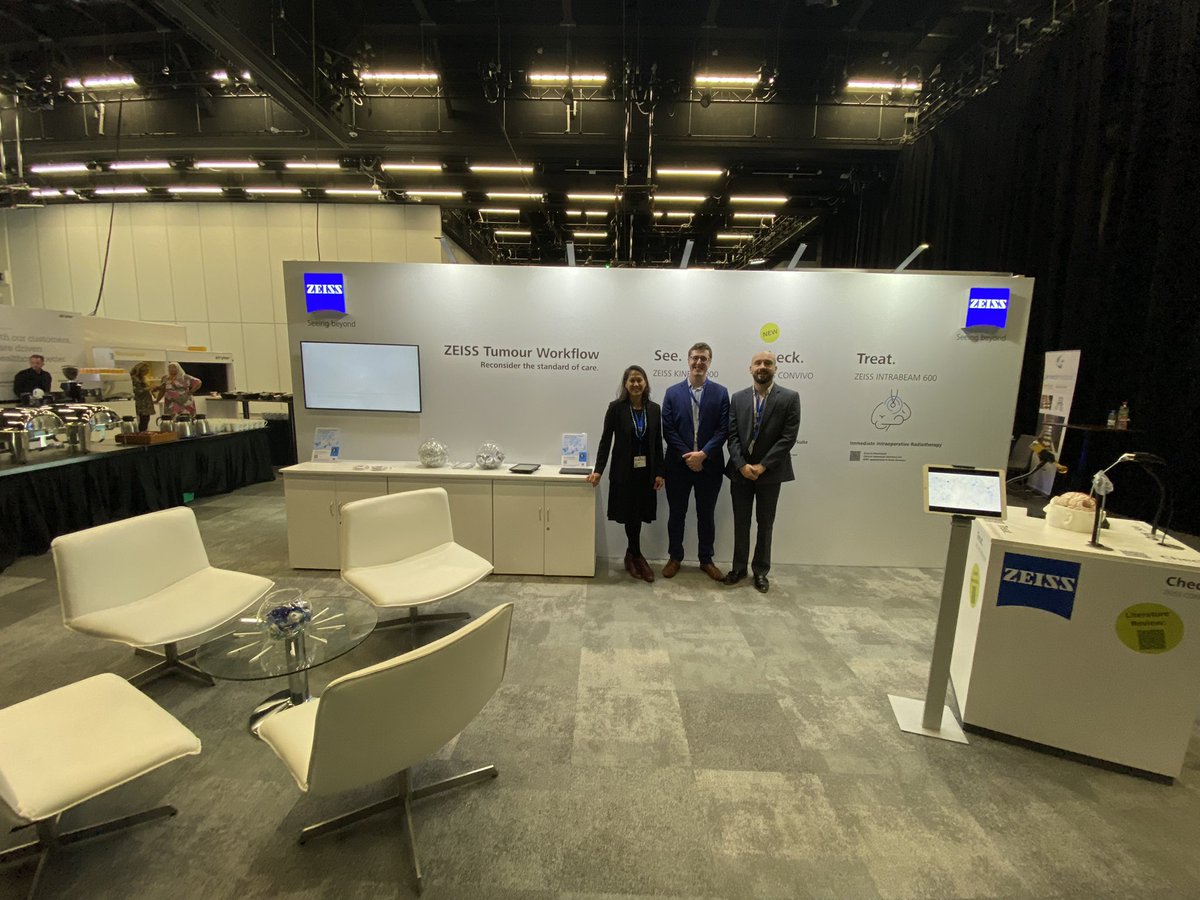 SharmZeiss's tweet photo. Come visit us at SBNS at the Zeiss stand - number 10. #sbns #blackpool #zeissmeditec #convivo #neurosurgery #microsurgery #qevo #neuropathology #tumourworkflow https://t.co/tpwS0Y2fNF