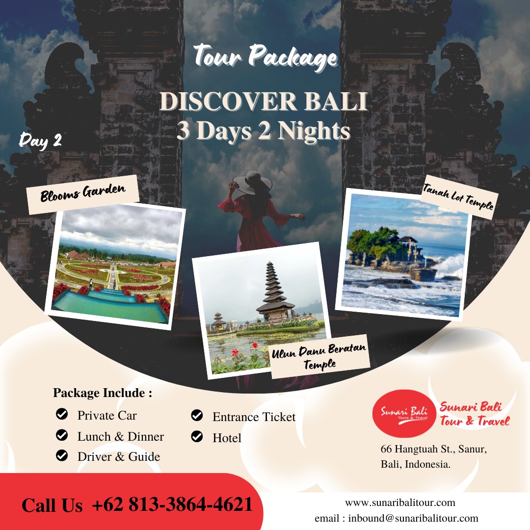 SunariTours's tweet photo. (TOUR PACKAGE) DISCOVER BALI
3 Days 2 Nights

#tour #travel #holidayinbali #holiday #tourpackageinbali #worlderlust #world #thebest #nomad #nature_perfection #fantasticview #naturephotography #holiday #photos #photowall #yestc #fantastic #travellife #thebestshooter #wanderlust https://t.co/grb6YRzwtZ