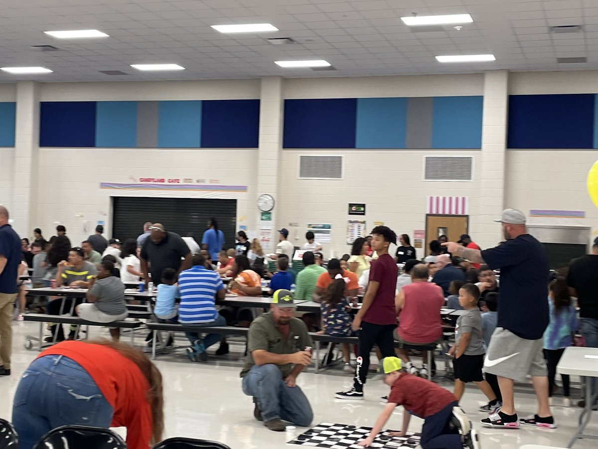 CulverLCISD's tweet photo. Who let the WATCH DOGS out? Man what an amazing turnout! We cannot wait to have our dads on board! @PatriciaRauda10 and Dayna Hawkins knocked it out of the park! https://t.co/6sXkLoiymW