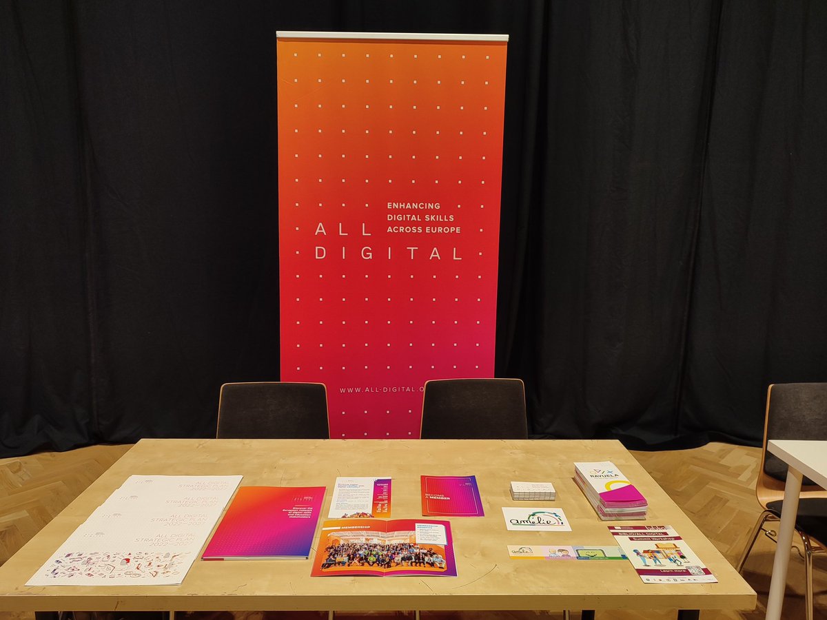 AllDigitalEU's tweet photo. Ready to start the #ADSummit2022 at 13.00 in Prague! We are thrilled to welcome all participants in today's workshops covering many basic and advanced #digitalskills and #education topics! @WomenForIT @Equals_EU #Agile2Learn #AMeLiE #VPN #GameBox https://t.co/jSwmY6BnWd
