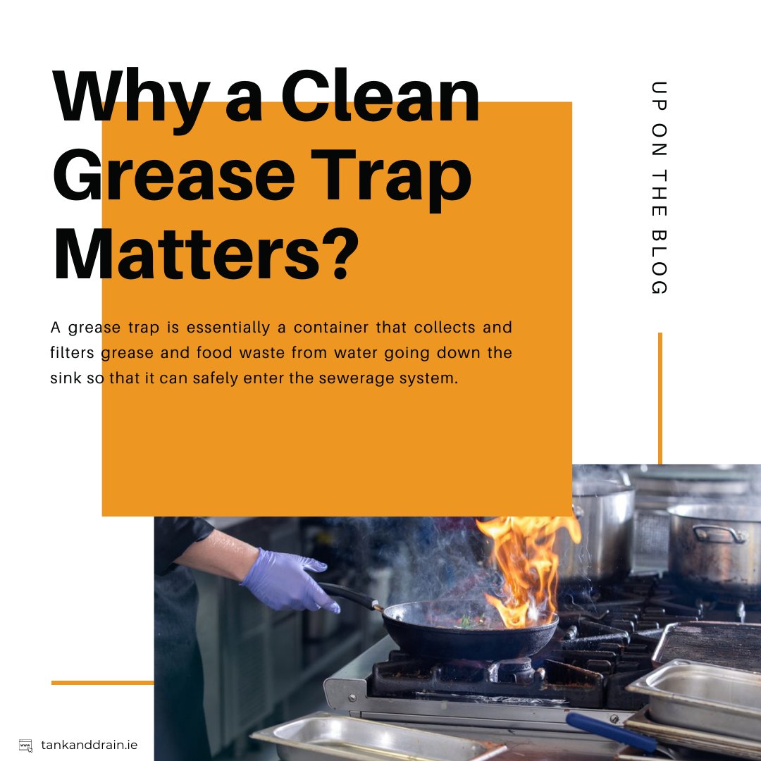 TankDrain's tweet image. Do you have a grease trap installed? At Tank and Drain Services we offer a grease trap installation and maintenance service. To learn more,  check out our new blog post tankanddrain.ie/why-a-clean-gr…

#greasetrapsolutions #greasetrapservice #foodbusiness #dublinrestaurants
