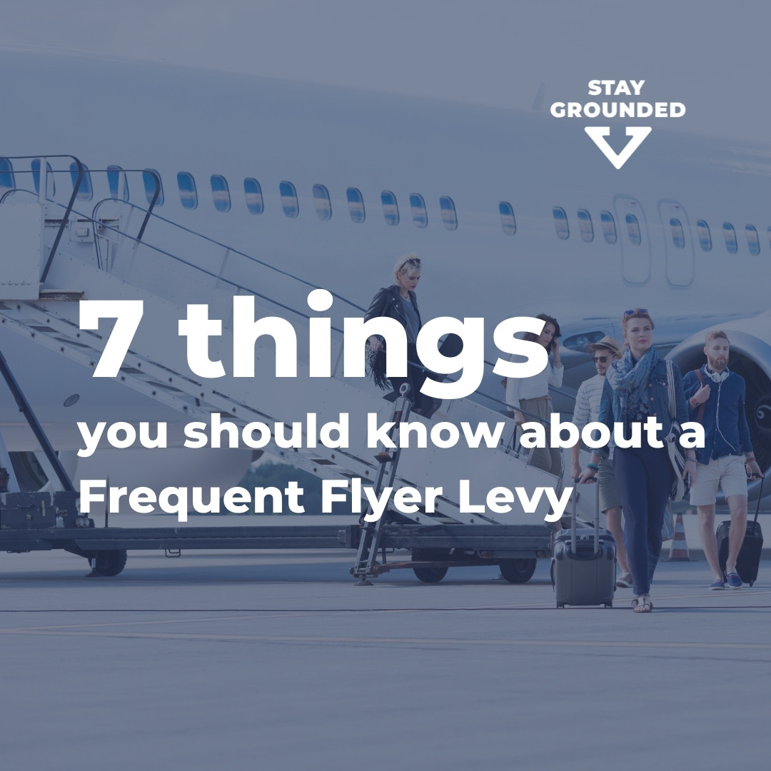 StayGroundedNet's tweet photo. A #FrequentFlyerLevy can help make aviation more aligned with #ClimateJustice!

❗️ A new paper by @TheICCT shows what impact a #FFL could have: https://t.co/8KlwnQAn6y

We summarise the most important facts in this 🧵🔽
1/14 https://t.co/vGn0lhqino