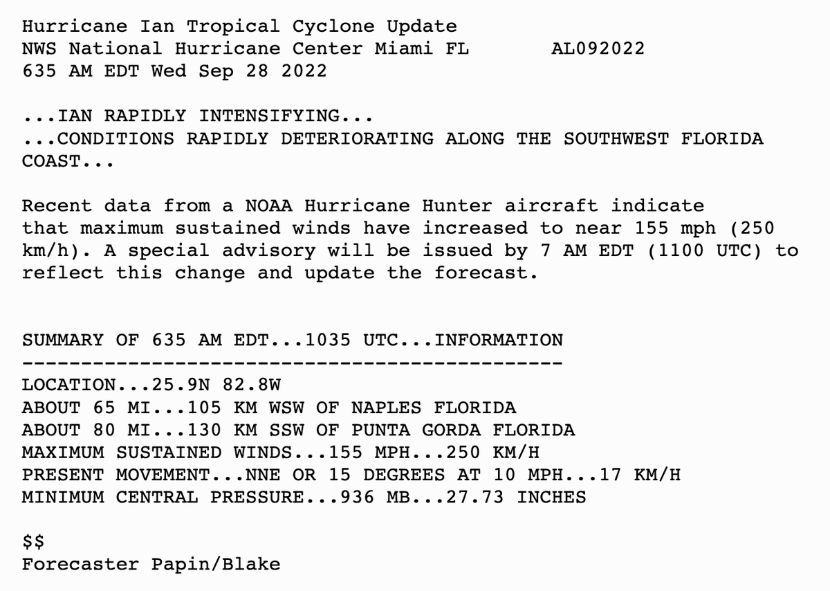 National Hurricane Center tweet media