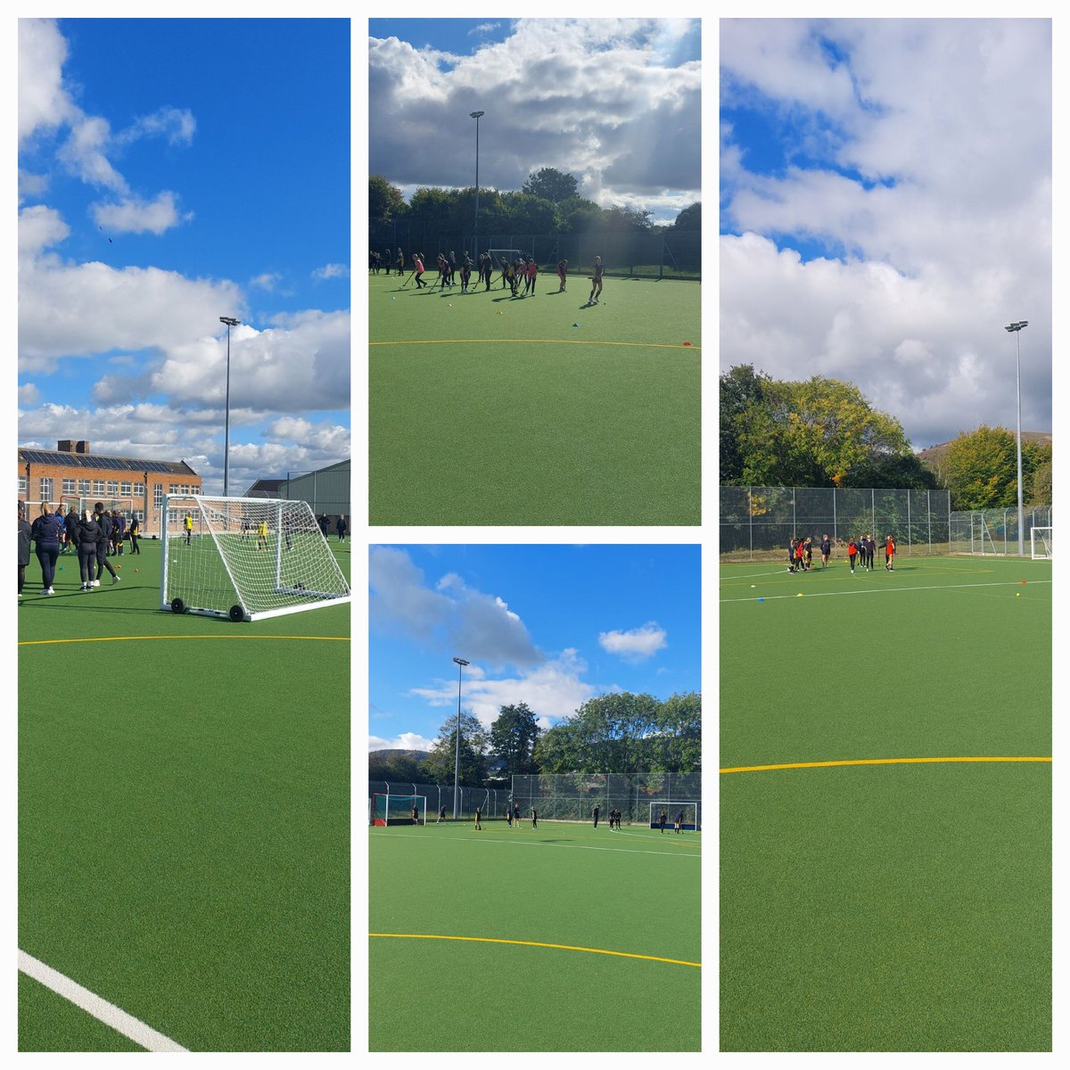 Teaching day at <a href="/TheChasePE/">TheChasePE</a> great opportunity for our students at a partnership school #uwpgpe #hockey