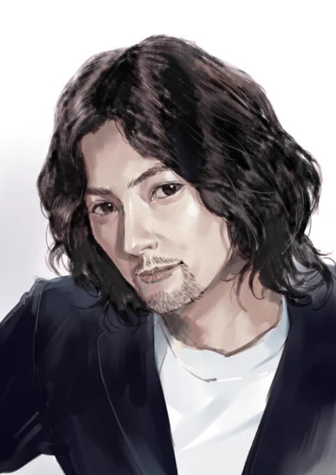 Skebで以前リクエストのあった声優の吉野裕行さんこういうリクエストも楽しいのでどんどんしてね 