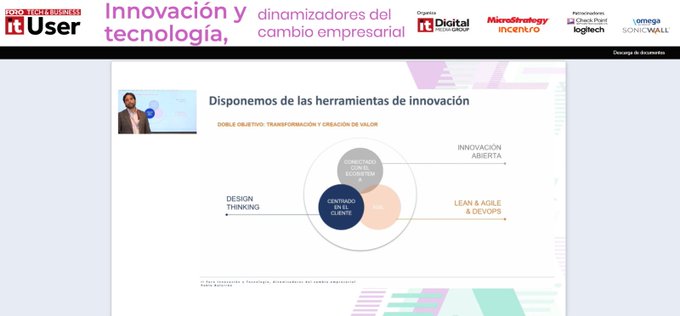 Security_ITUser's tweet photo. ¿Cómo innovar en la empresa? Uno de los aspectos a tener en cuenta es revisar periódicamente los procesos empresariales. Dicho en #ForoITUser. Puedes verlo en https://t.co/RfOtnF8fYv https://t.co/86SpF5ysRW