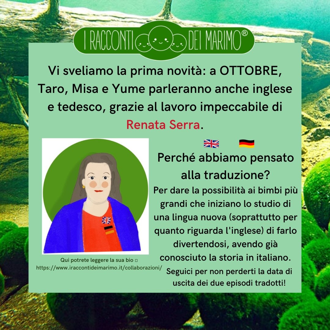 RaccontiMarimo's tweet photo. Novità in arrivo!💚

#iraccontideimarimo #Marimo #racconti #favoleperbambini #natiperleggere #marimoperbambini #libripercrescere #marimomossball #illustrazioniperlinfanzia #illustrazioniperbambini #alboillustrato #libriperbambini #librichepassione
#libriinfanzia https://t.co/OJ1EsK3y8z