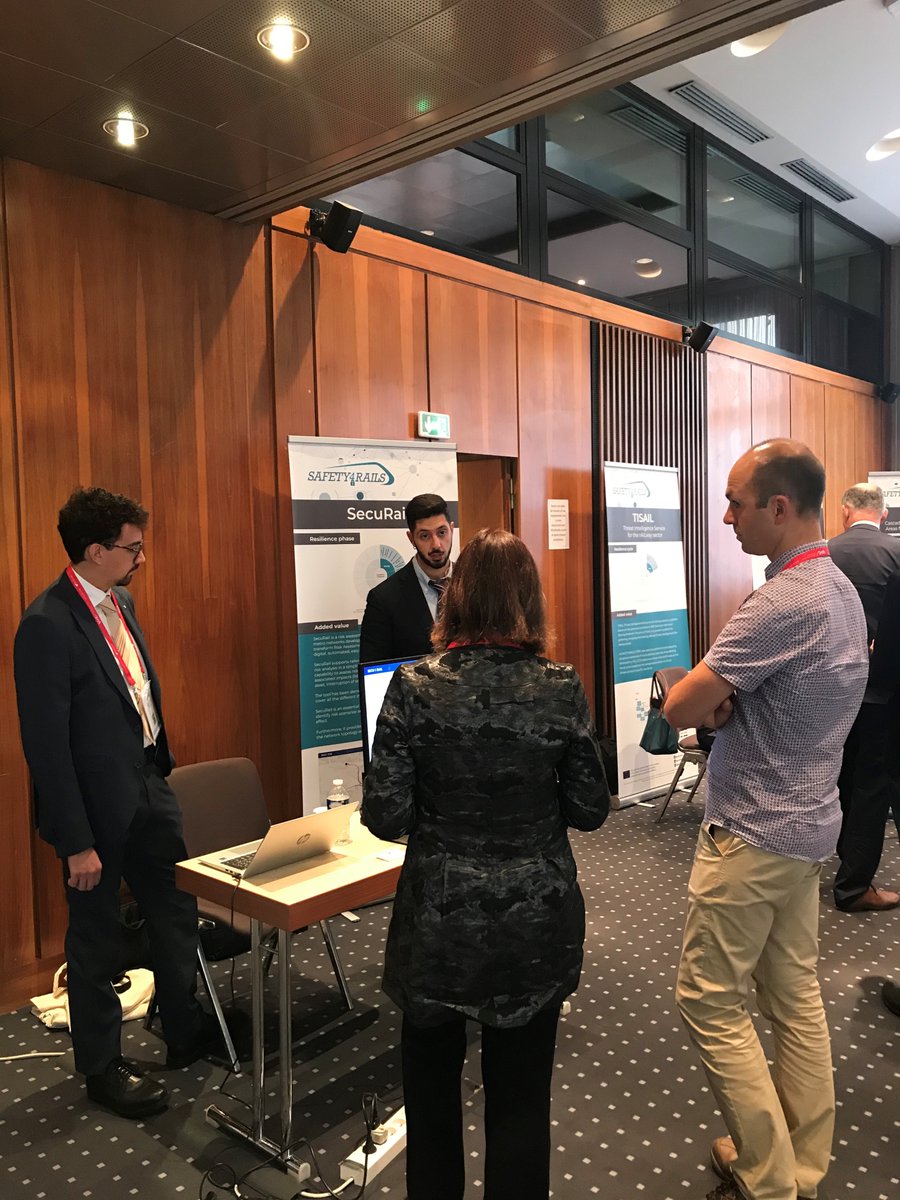 Safety4R's tweet photo. It is now time for the interactive session with @Safety4R tool providers! Join us as we go around their booths, learning about their tools' development so far and their future plans. https://t.co/0iYy0xls8R