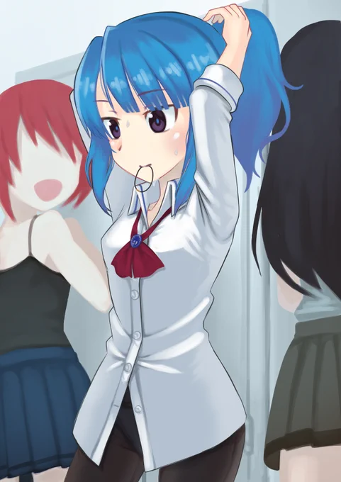 シフト終わりの叢雲。#アリスギア #小鳥遊怜 #小鳥遊怜生誕祭 